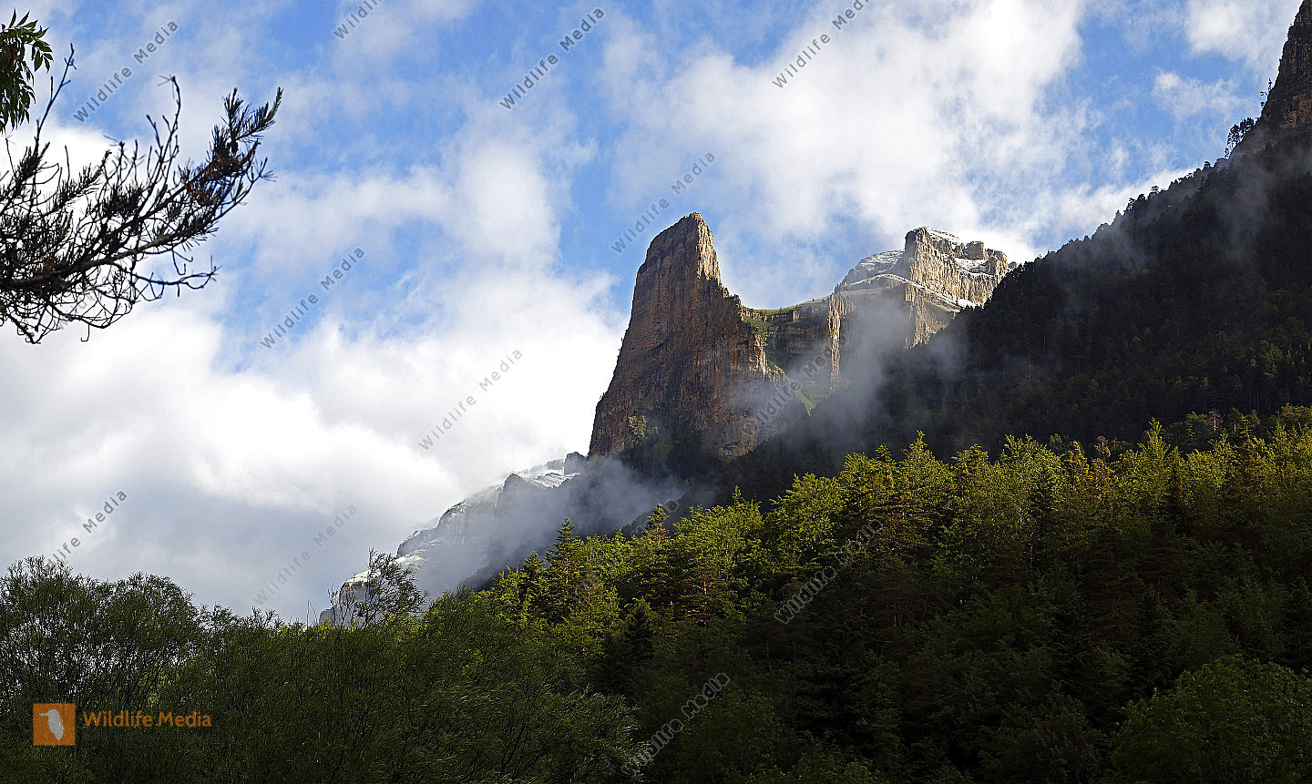 Nationalpark Ordesa Monte Perdido Panorama
