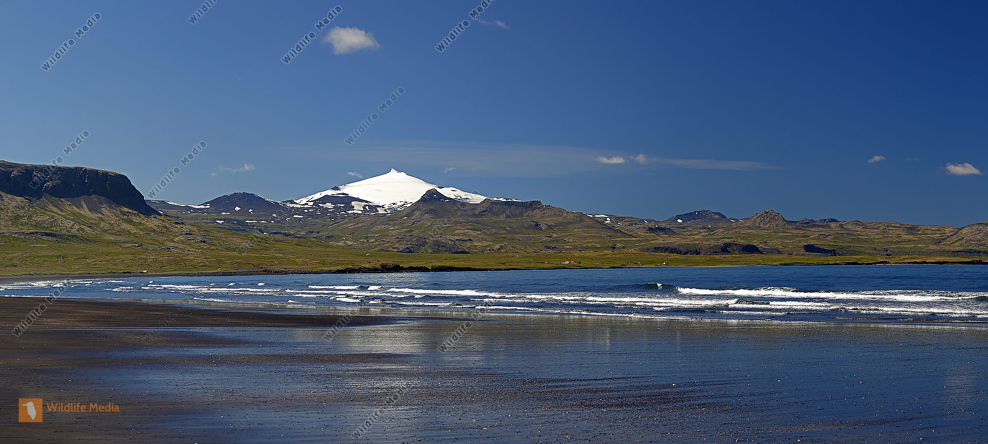 Snaefellsjökull Panorama