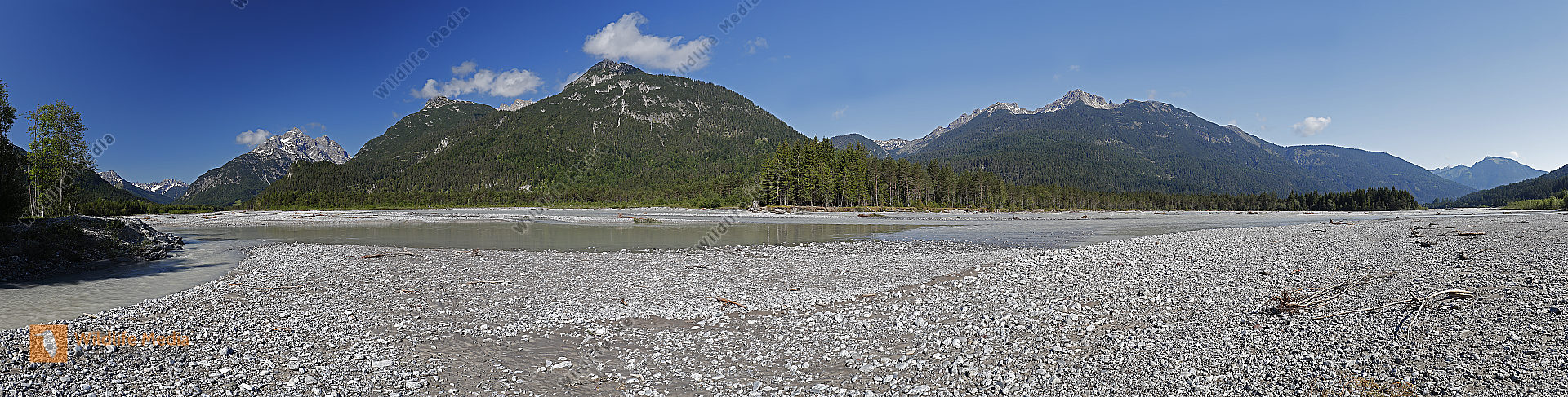 Tiroler Lechtal Panorama