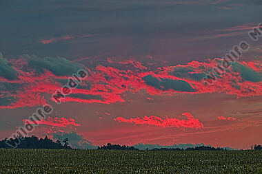 Sonnenuntergang Abendrot